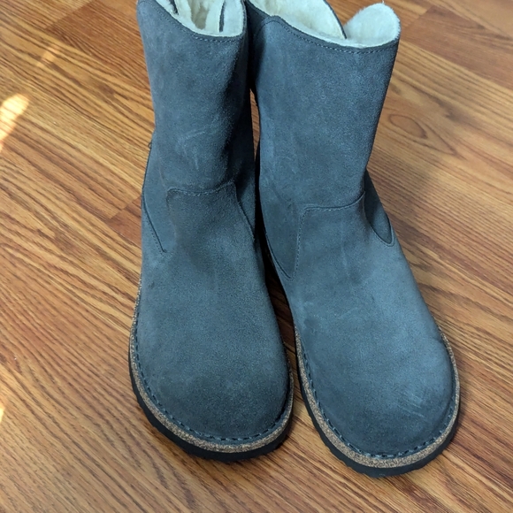 Birkenstock Uppsala Shearling Suede Leather - Picture 7 of 9